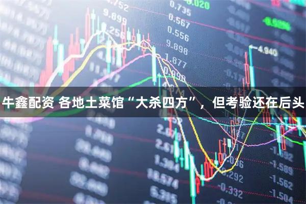 牛鑫配资 各地土菜馆“大杀四方”，但考验还在后头